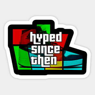 Hyped Jordan Sticker